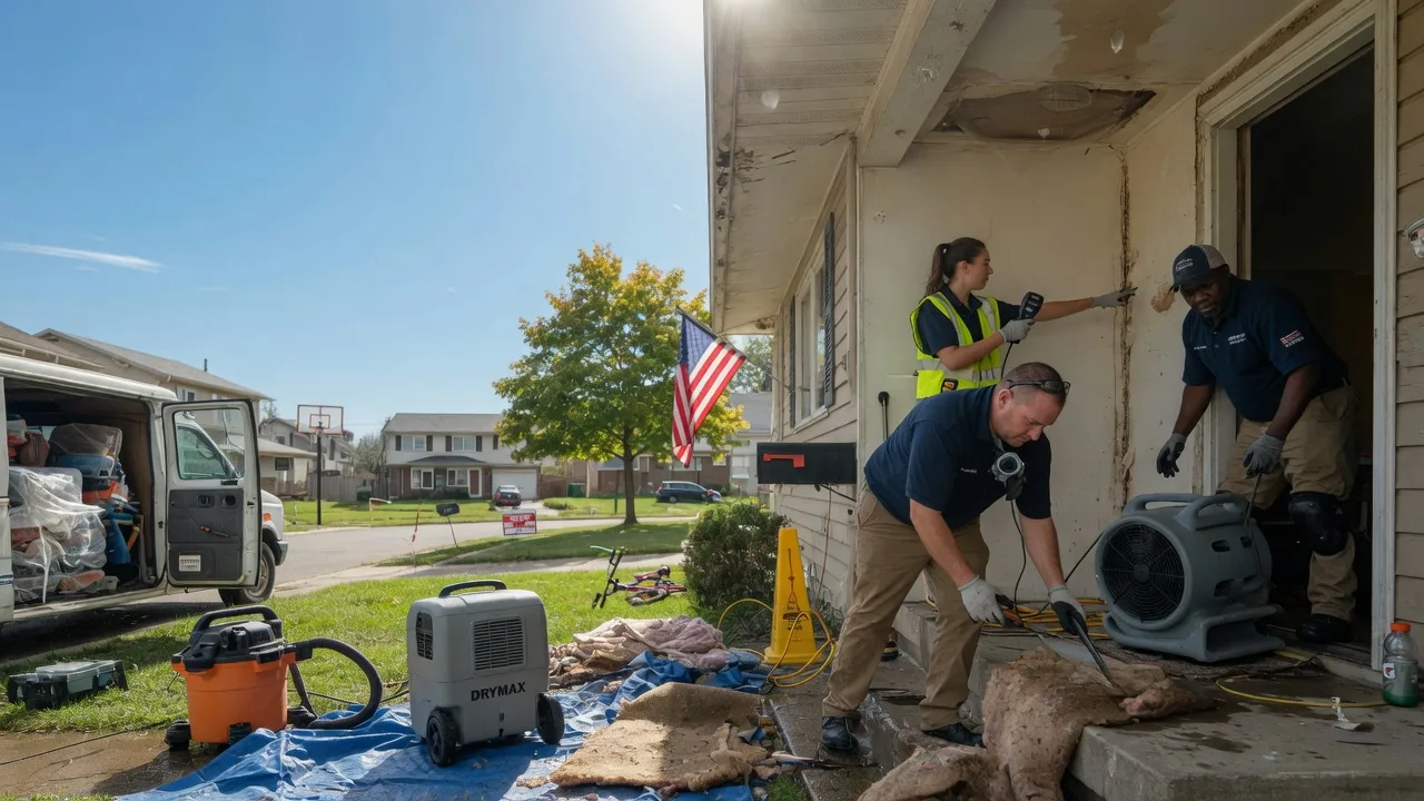 Water Damage Restoration in Munday, WV near me